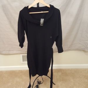 Express Black sweater dress NWT